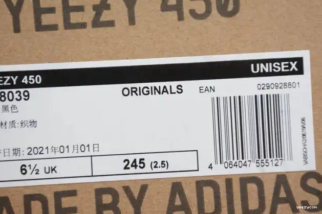450 DARK H68039 SLATE ADIDAS YEEZY 0627